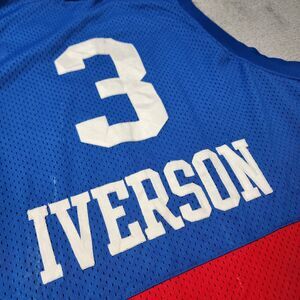 Philadelphia 76ers Allen Iverson 4XL +2 Nike 1966 Throwback Basketball Jersey